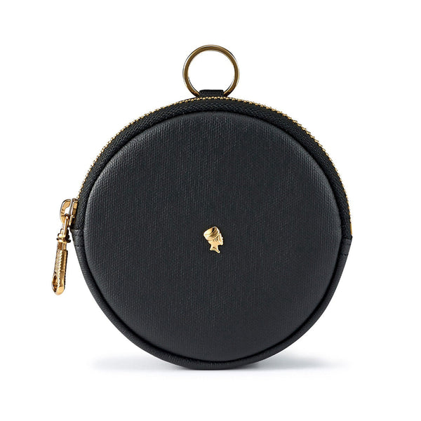 Spirit Coin Case (Round shape) - Black