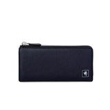 Porter International Bend Long Zip Wallet Navy