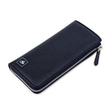 Porter International Bend Long Zip Wallet Navy