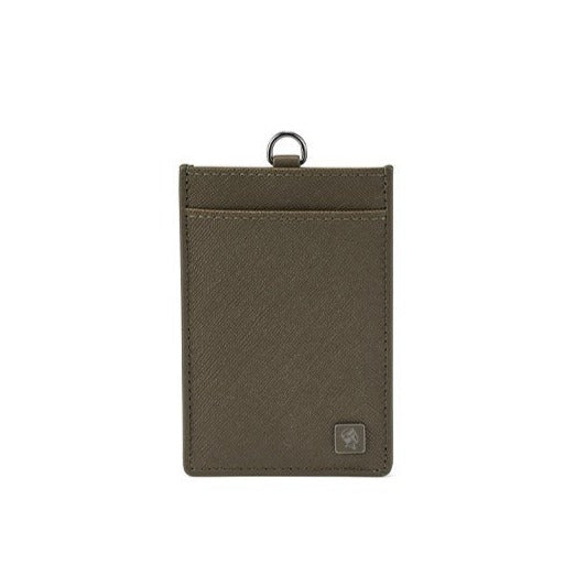 Bend Badge Holder - Brown