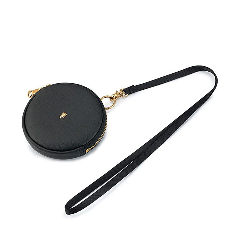 Spirit Coin Case (Round shape) - Black